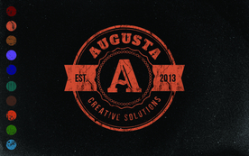 徽标奖章字体设计