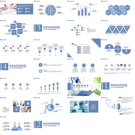 高档医药代表护理汇报PPT
