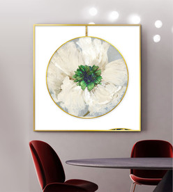 现代简约鲜花花朵装饰画