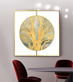 新中式水墨花鸟装饰画