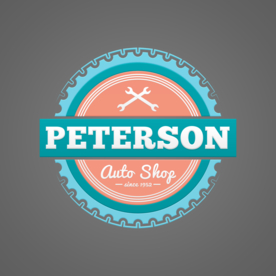 徽标奖章字体设计