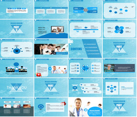 清新简约生物医药医学科学PPT