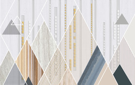 三角形欧式装饰背景 TIF分层