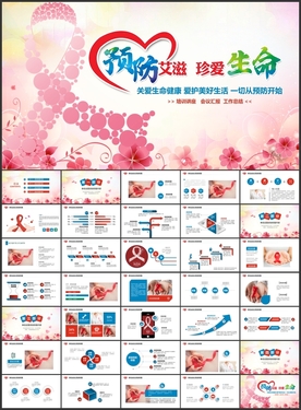 预防艾滋主题PPT