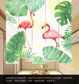 新中式卷帘窗帘升降遮光隔断帘