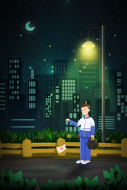 卡通动漫二次元装饰画