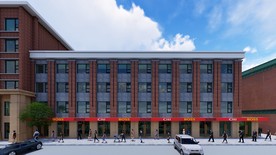 铺面门头外观建筑设计