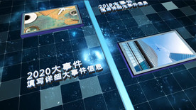 震撼企业时间线发展历程AE模板