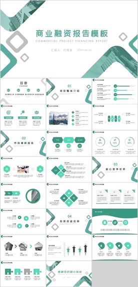 商业融资报告PPT