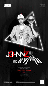 酒吧DJ嘉宾模板