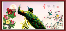 花鸟画 花开富贵