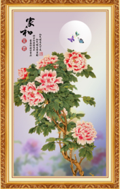 牡丹国画