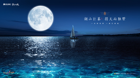 湖景 地产 广告