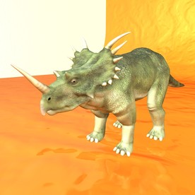 恐龙模型 动物模型 恐龙近景