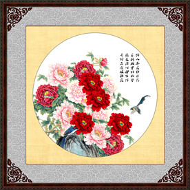 装饰画牡丹