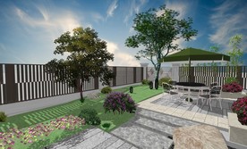 别墅花园围墙设计