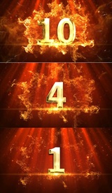 震撼大气倒计时AE模板