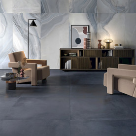 现代仿古砖 大板工装家装空间