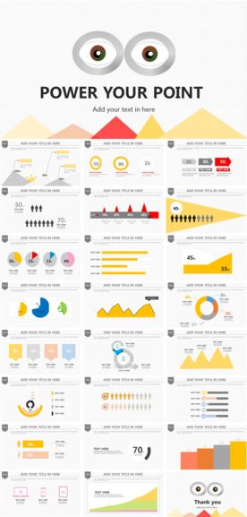 简约欧美大气风格PPT模板