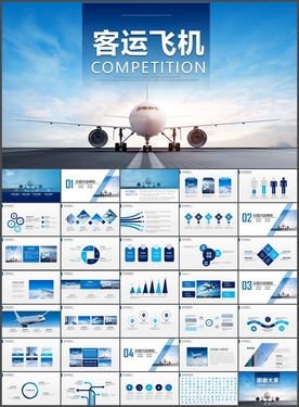 航空客运飞机PPT