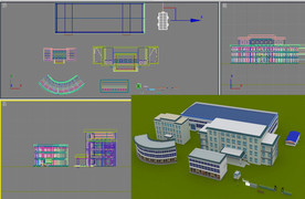 工厂建筑模型合集