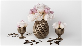 精美的装饰花卉