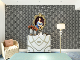 欧式家居 墙纸效果图片