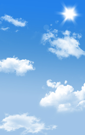 蓝天白云