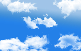 蓝天白云