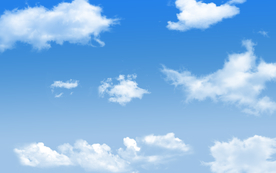 蓝天白云