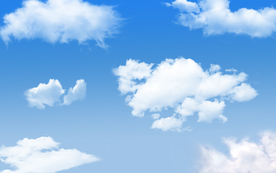 蓝天白云