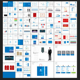 蓝色企业VIS手册