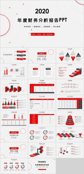 年度财务分析报告PPT