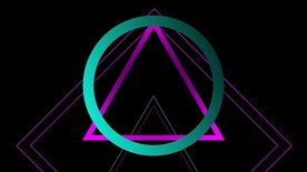 LED舞台灯光背景舞蹈几何线条