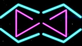 LED舞台灯光背景舞蹈几何线条