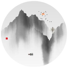 水墨山水