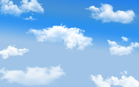 蓝天白云