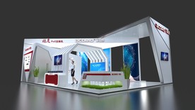 安防展展台模型