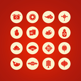 传统元素logo图标icon