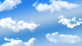蓝天白云