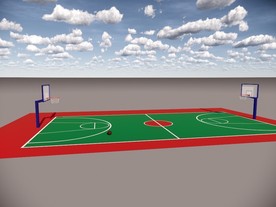 篮球场