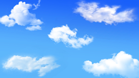 蓝天白云