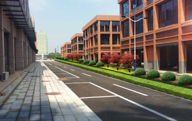 道路景观设计效果图