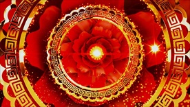 春节  晚会   舞台背景