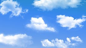蓝天白云