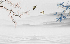 现代电视新山水画 TIF分层