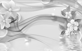 立体花欧式装饰画 TIF分层