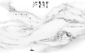 高清 电视新山水画 TIF分层