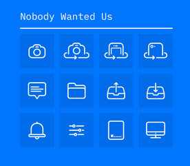 sketch线稿图标相机拍照聊