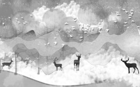 大气欧式装饰画 TIF分层